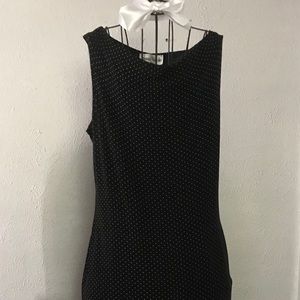 Swiss polka dot dress